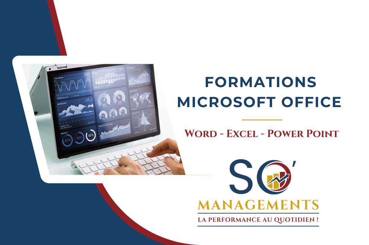 Microsoft office formations Word - Excel - Power Point